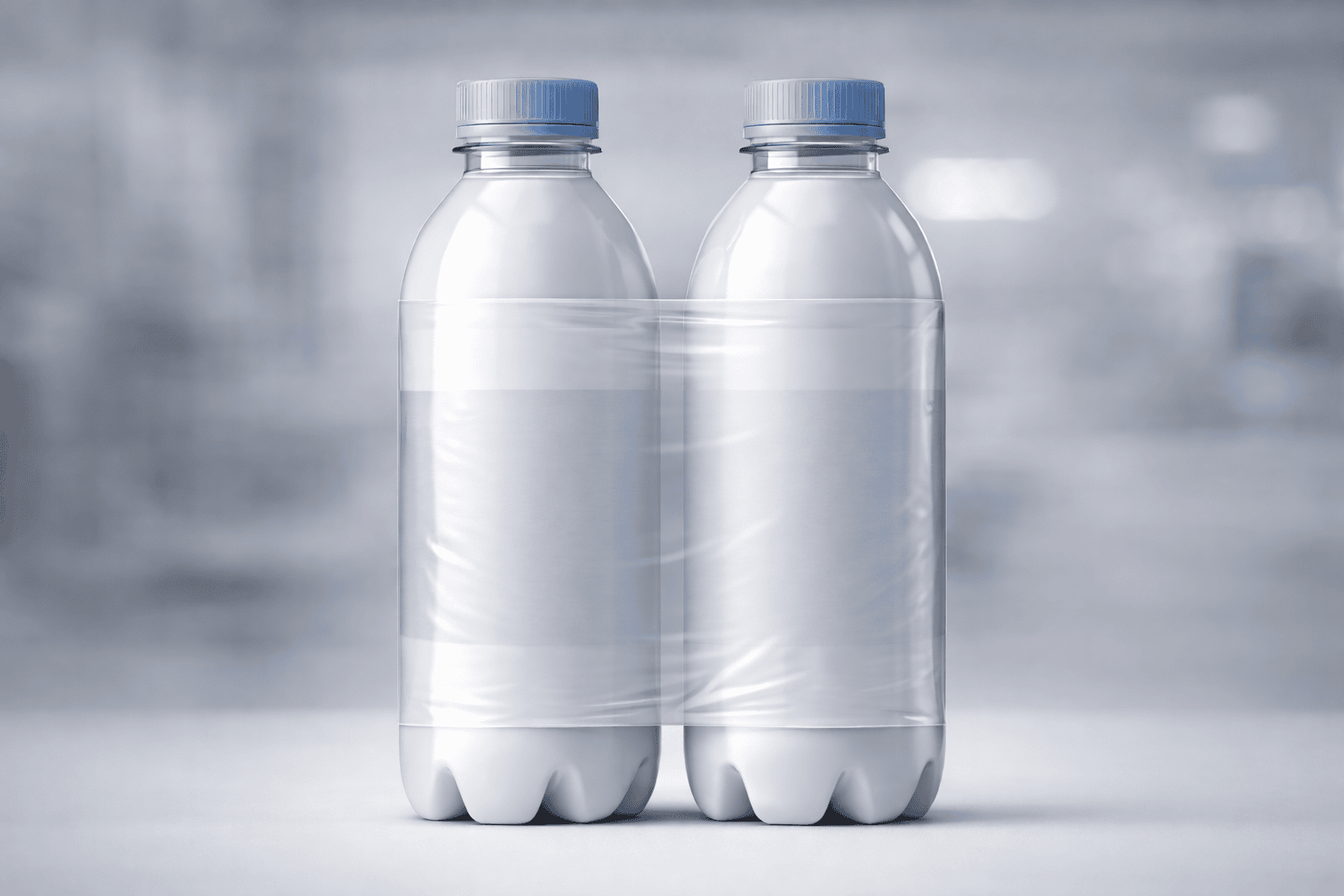 Pack promocional 2x1 unido mediante sleeve termorretráctil